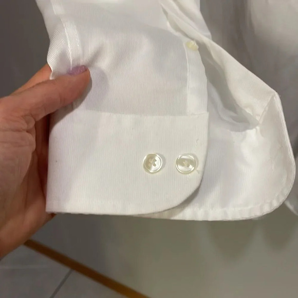 Michael Kors Mens white dress shirt - Picture 10 of 10